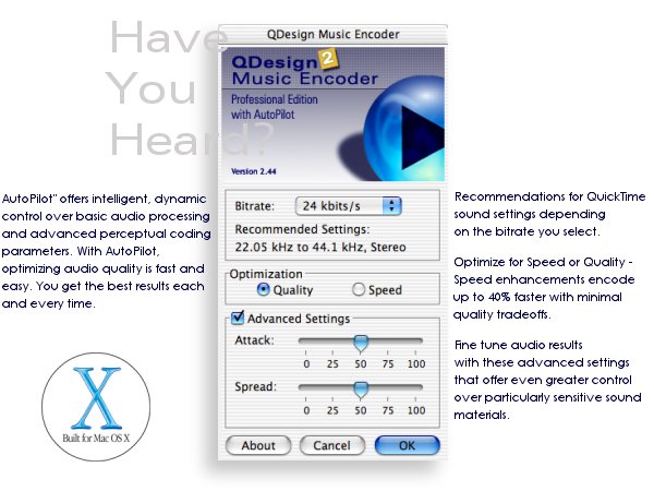 QDesign Music Codec for OS X!