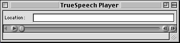 TrueSpeech Player for Mac